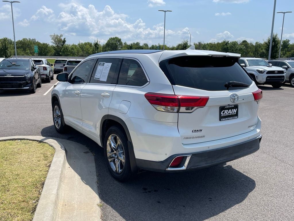 2018 Toyota Highlander Limited Platinum