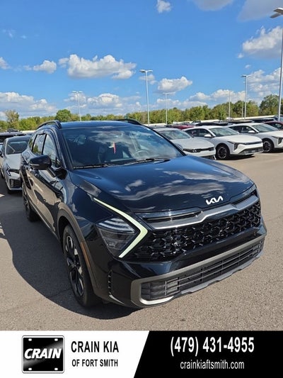 2024 Kia Sportage X-Line HEATED SEATS / NAV / LEATHER / AWD / ONE OWNER
