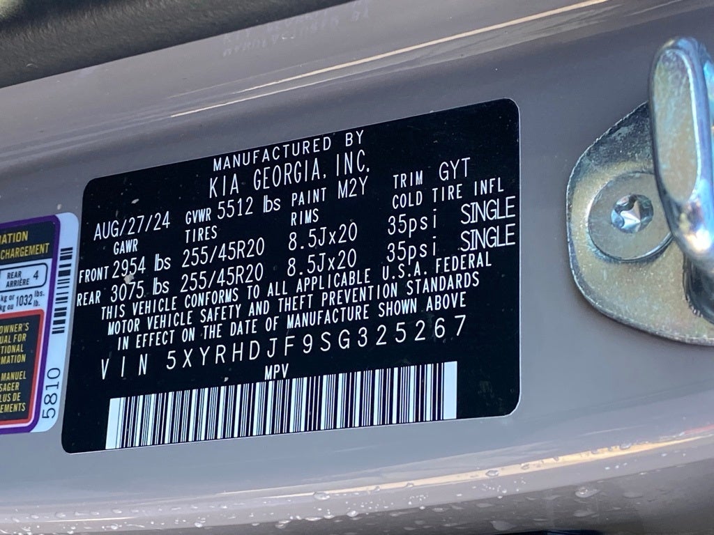 2025 Kia Sorento X-Line EX AWD / MOONROOF / HEATED SEATS