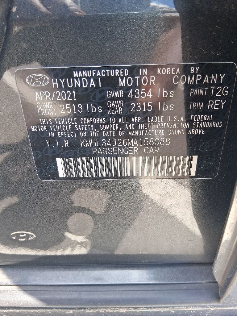 2021 Hyundai Sonata Limited