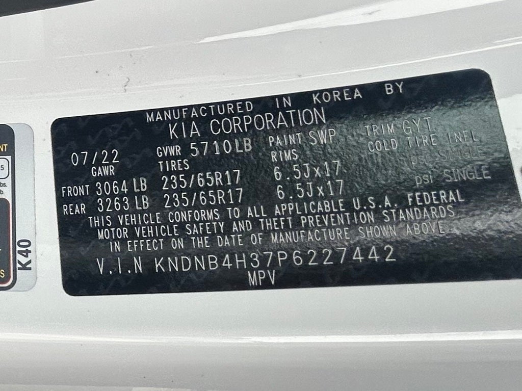 2023 Kia Carnival LX CPO / 3RD ROW
