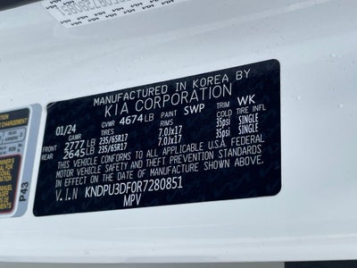 2024 Kia Sportage LX CPO / ONE OWNER