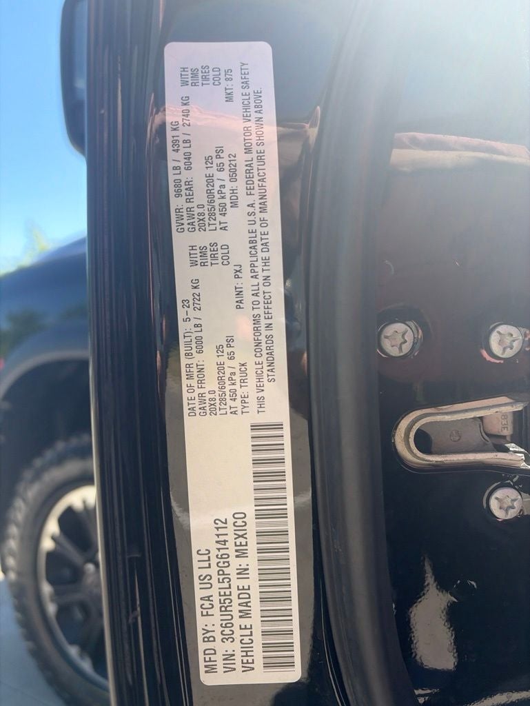 2023 RAM 2500 Rebel APPLE CARPLAY CLEAN CARFAX, NEW TIRES!