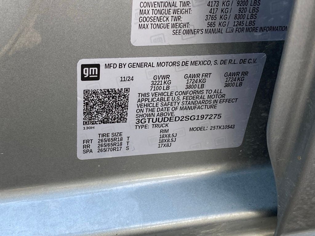 2025 GMC Sierra 1500 SLT