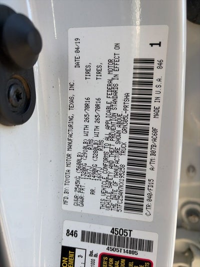 2019 Toyota Tacoma TRD Off-Road BRAND NEW TOYO A/T TIRES