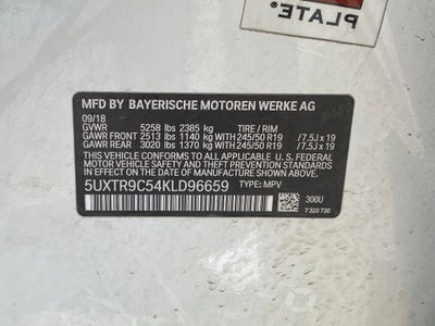 2019 BMW X3 xDrive30i