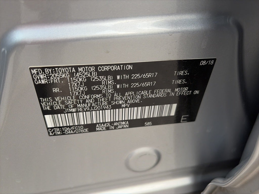 2018 Toyota RAV4 XLE GREAT CONDITION! GREAT SERVICE HISTORY!