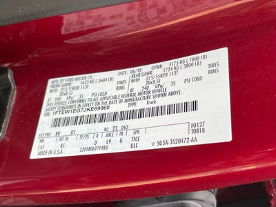 2018 Ford F-150 XL