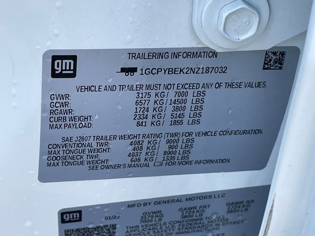 2022 Chevrolet Silverado 1500 LTD Custom