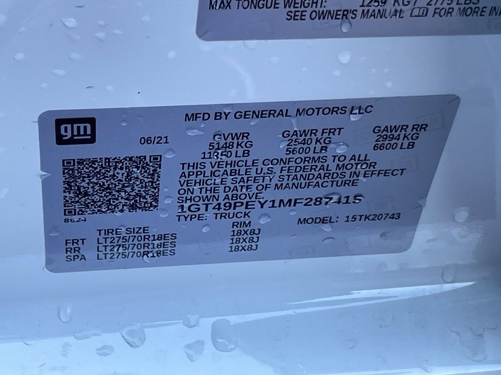 2021 GMC Sierra 2500 HD AT4