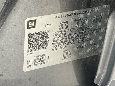 2019 GMC Canyon 2WD SLE