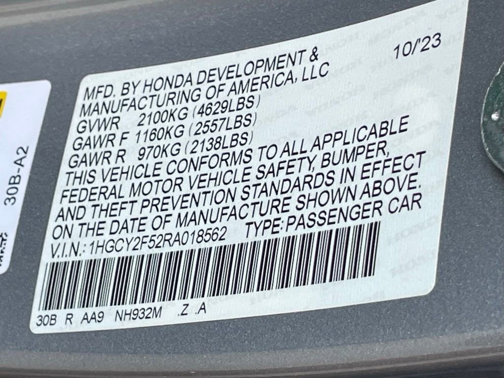 2024 Honda Accord Hybrid Sport