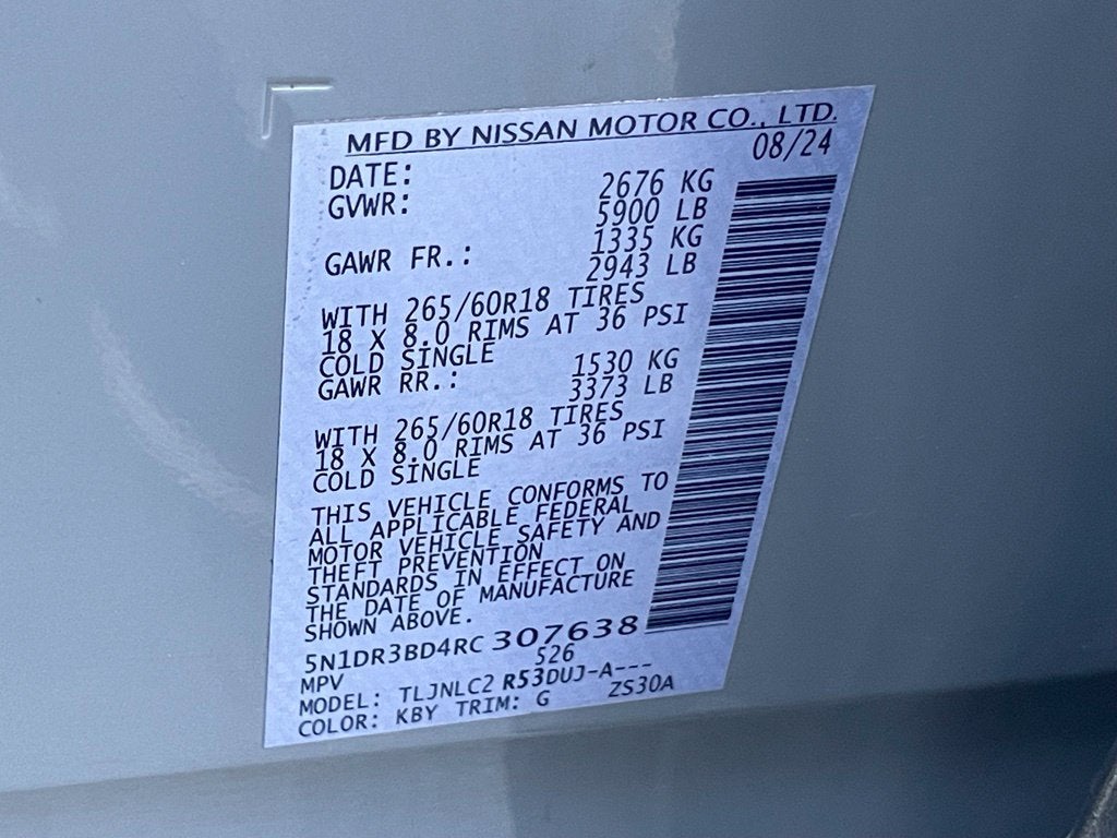2024 Nissan Pathfinder Rock Creek