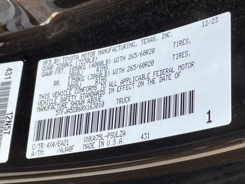 2024 Toyota Tundra 4WD Limited