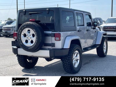 2013 Jeep Wrangler Unlimited Sahara