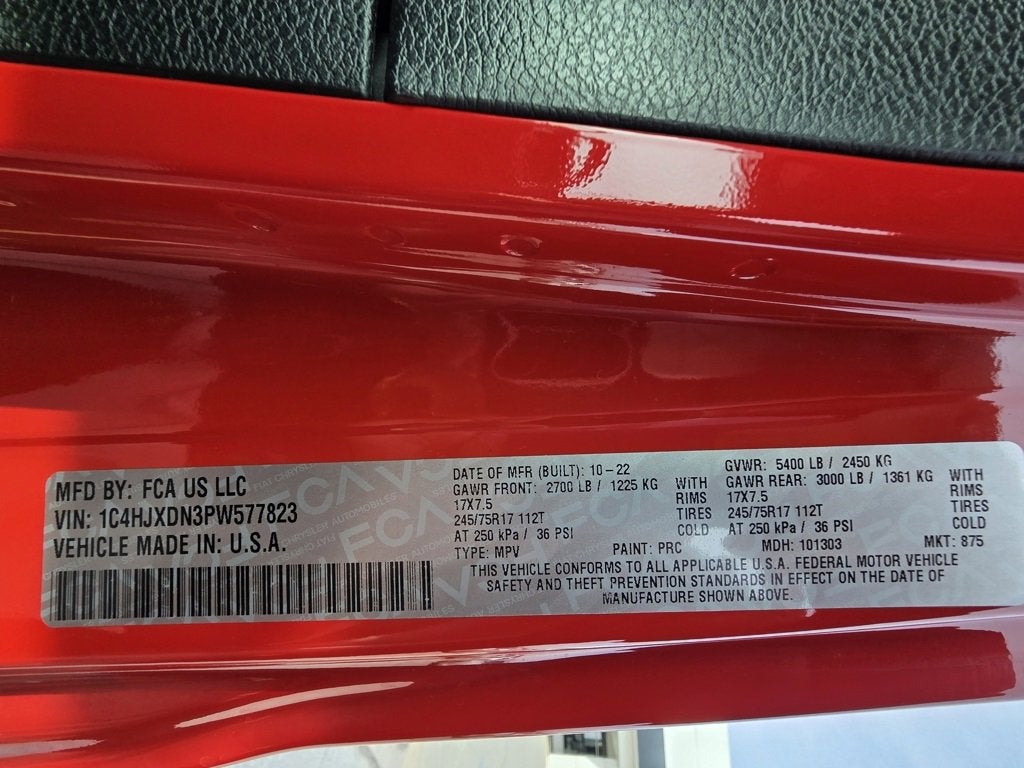 2023 Jeep Wrangler Freedom