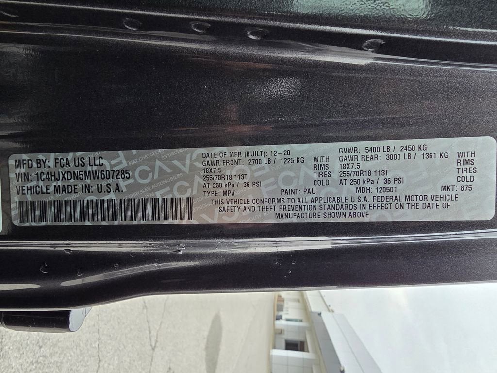 2021 Jeep Wrangler Unlimited 80th Anniversary