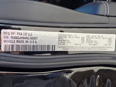 2024 Dodge Durango SRT Hellcat Premium