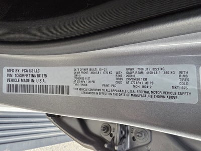 2022 RAM 1500 Laramie