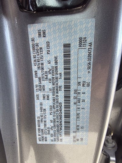 2022 Ford Super Duty F-250 SRW XL