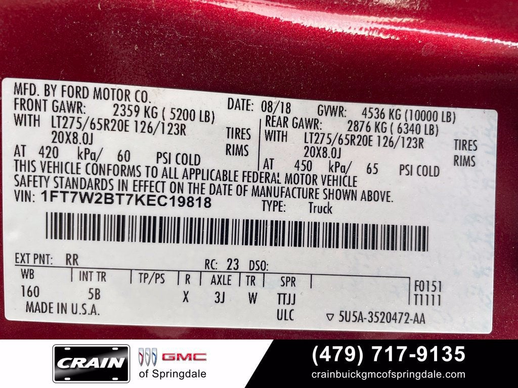 2019 Ford Super Duty F-250 SRW XL