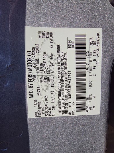 2011 Ford Ranger XLT