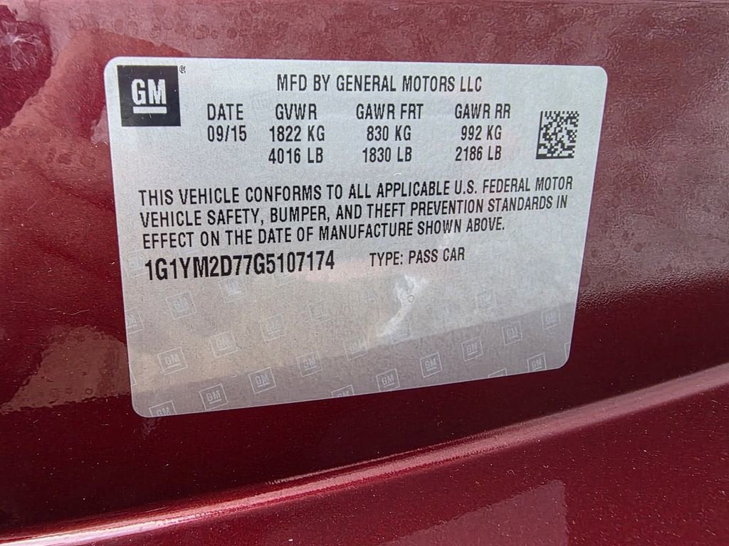 2016 Chevrolet Corvette Stingray Z51 3LT