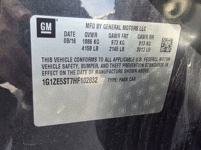 2017 Chevrolet Malibu LT