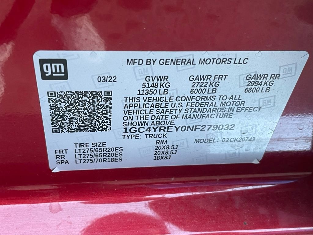 2022 Chevrolet Silverado 2500 HD High Country