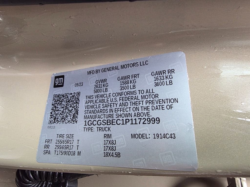 2023 Chevrolet Colorado WT