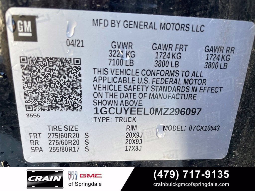 2021 Chevrolet Silverado 1500 RST