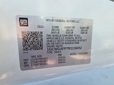 2024 Chevrolet Express Cargo 2500 WT