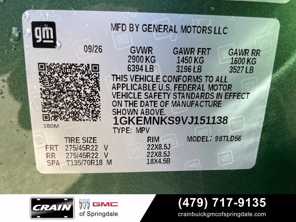 2027 GMC Acadia Elevation