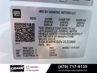 2027 GMC Acadia AT4