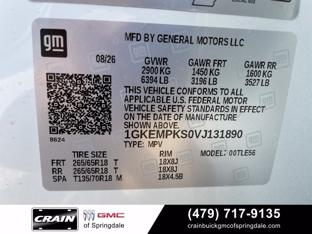 2027 GMC Acadia AT4