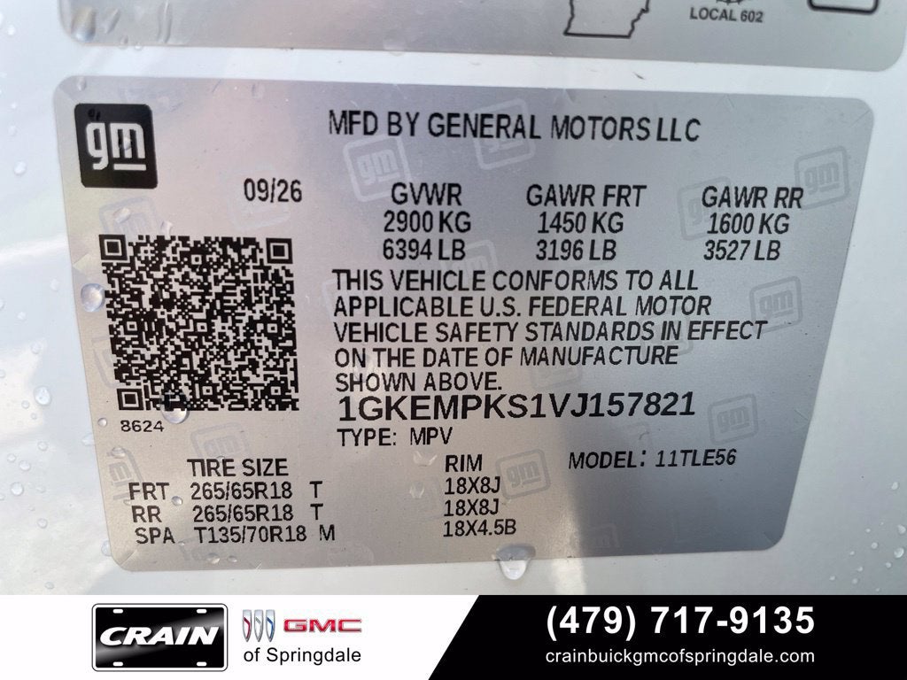 2027 GMC Acadia AT4