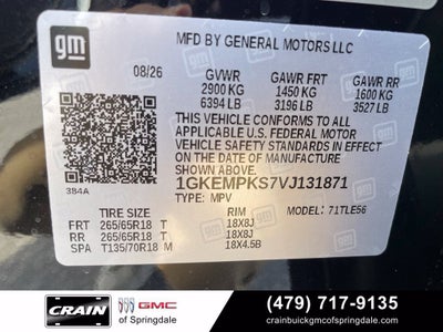 2027 GMC Acadia AT4