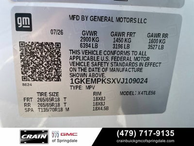 2027 GMC Acadia AT4