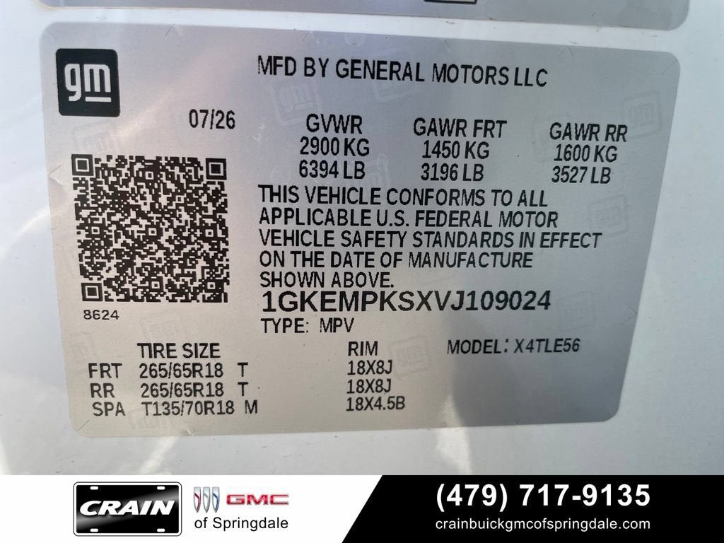 2027 GMC Acadia AT4