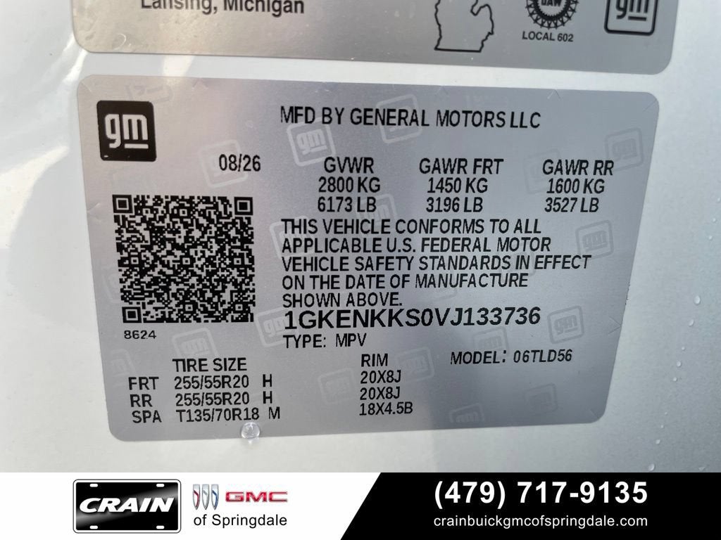 2027 GMC Acadia Elevation