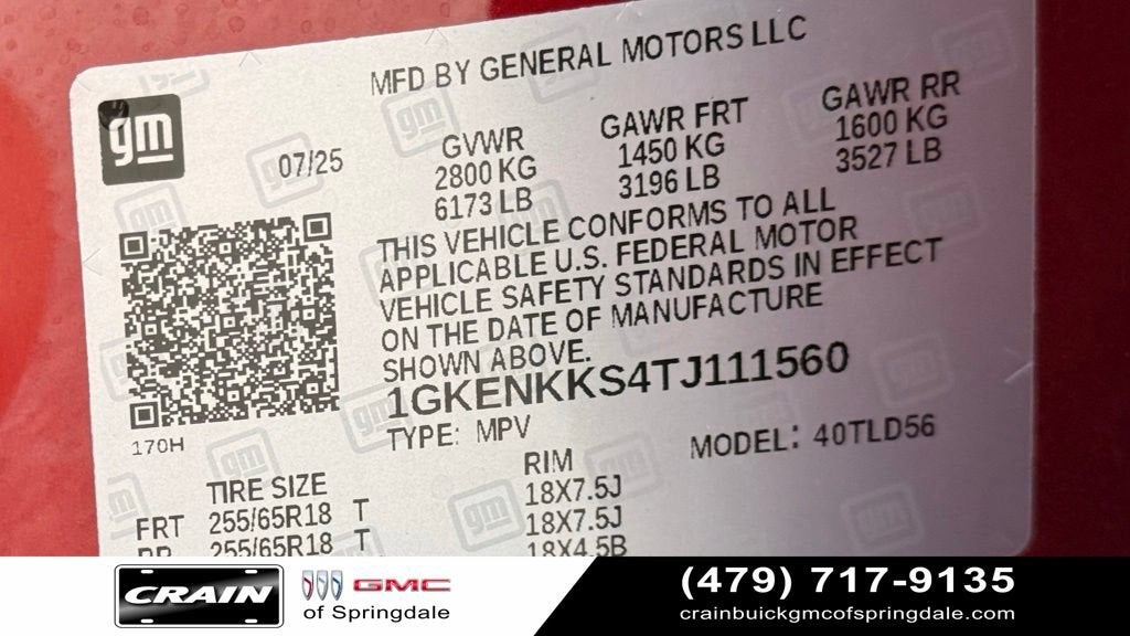 2026 GMC Acadia Elevation