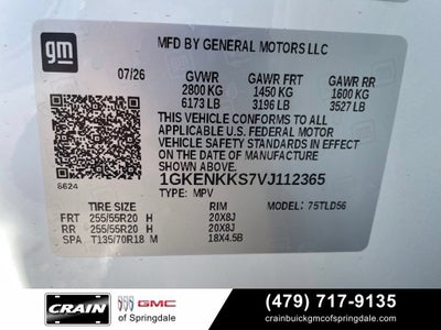 2027 GMC Acadia Elevation