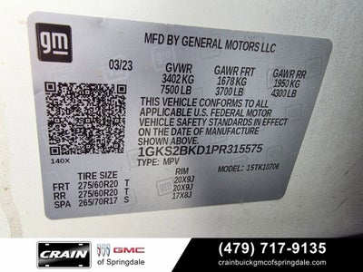 2023 GMC Yukon SLT
