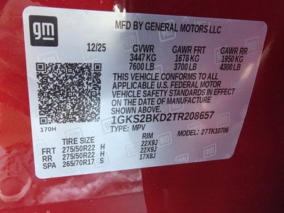 2026 GMC Yukon Elevation