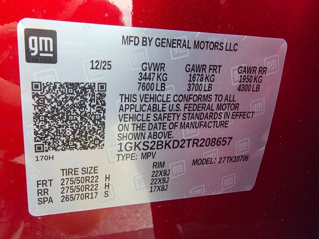 2026 GMC Yukon Elevation