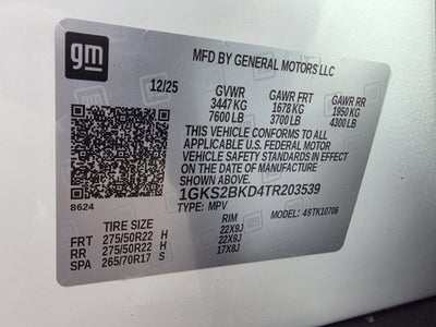 2026 GMC Yukon Elevation