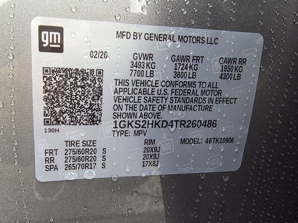 2026 GMC Yukon XL AT4