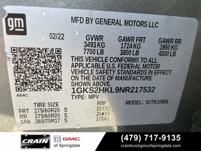 2022 GMC Yukon XL AT4