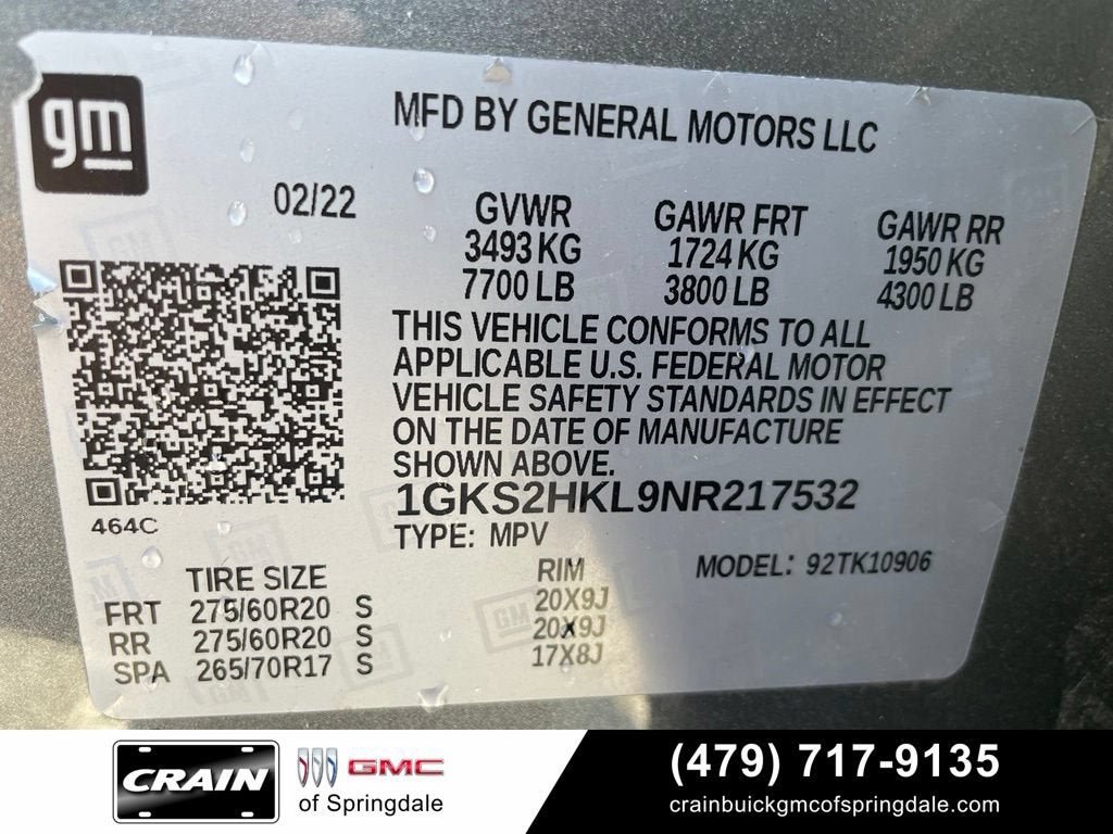 2022 GMC Yukon XL AT4