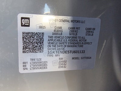 2026 GMC HUMMER EV SUV 2X